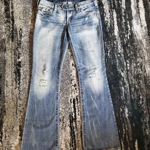 Women's Distressed Silver Jeans